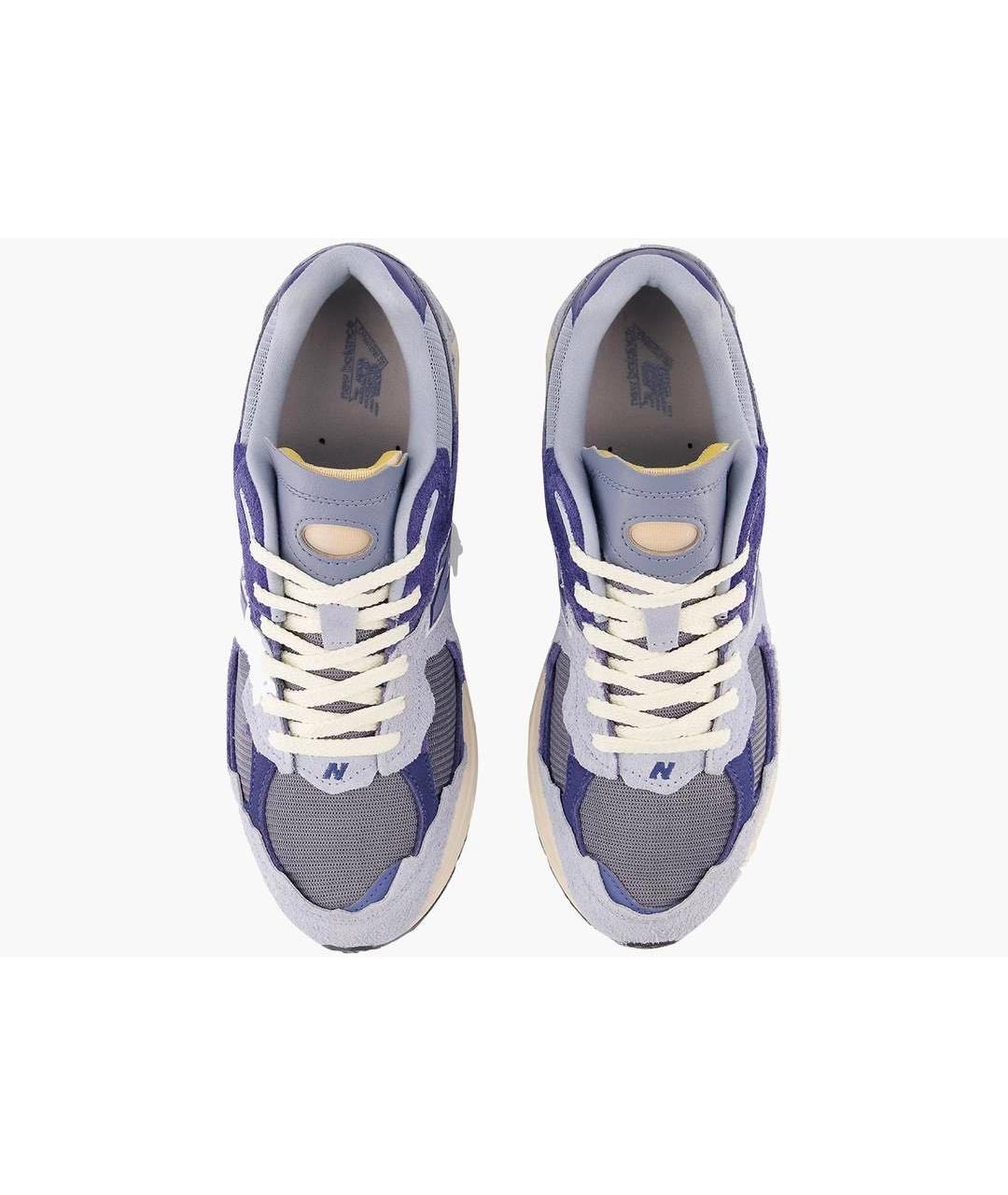 NEW BALANCE Голубые замшевые низкие кроссовки / кеды, фото 3