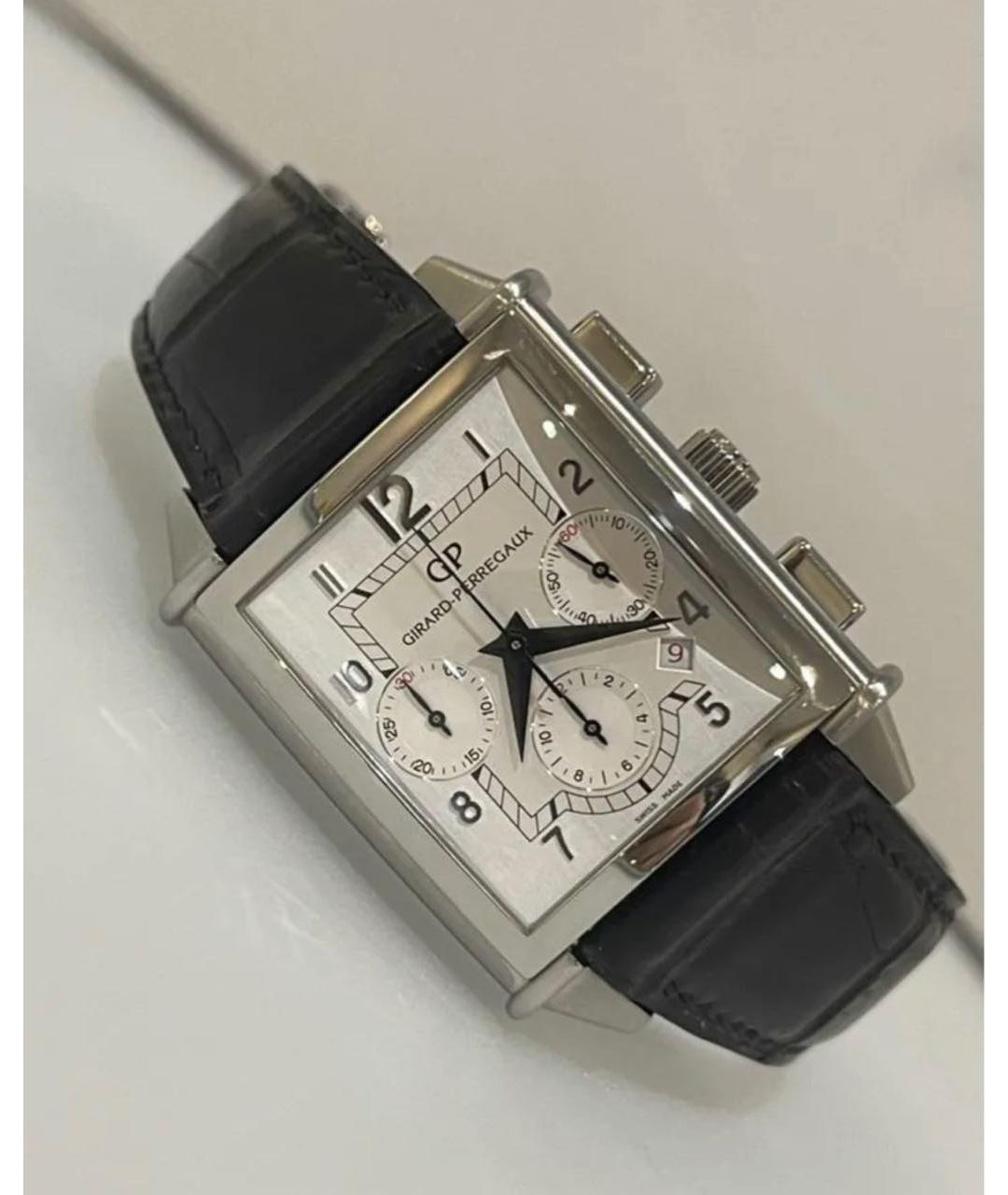 GIRARD PERREGAUX Белые металлические часы, фото 7