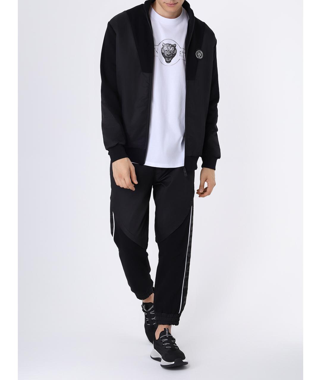 PLEIN SPORT Черный повседневный костюм, фото 2