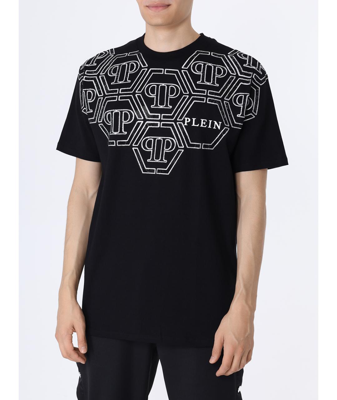 PHILIPP PLEIN Черная футболка, фото 4