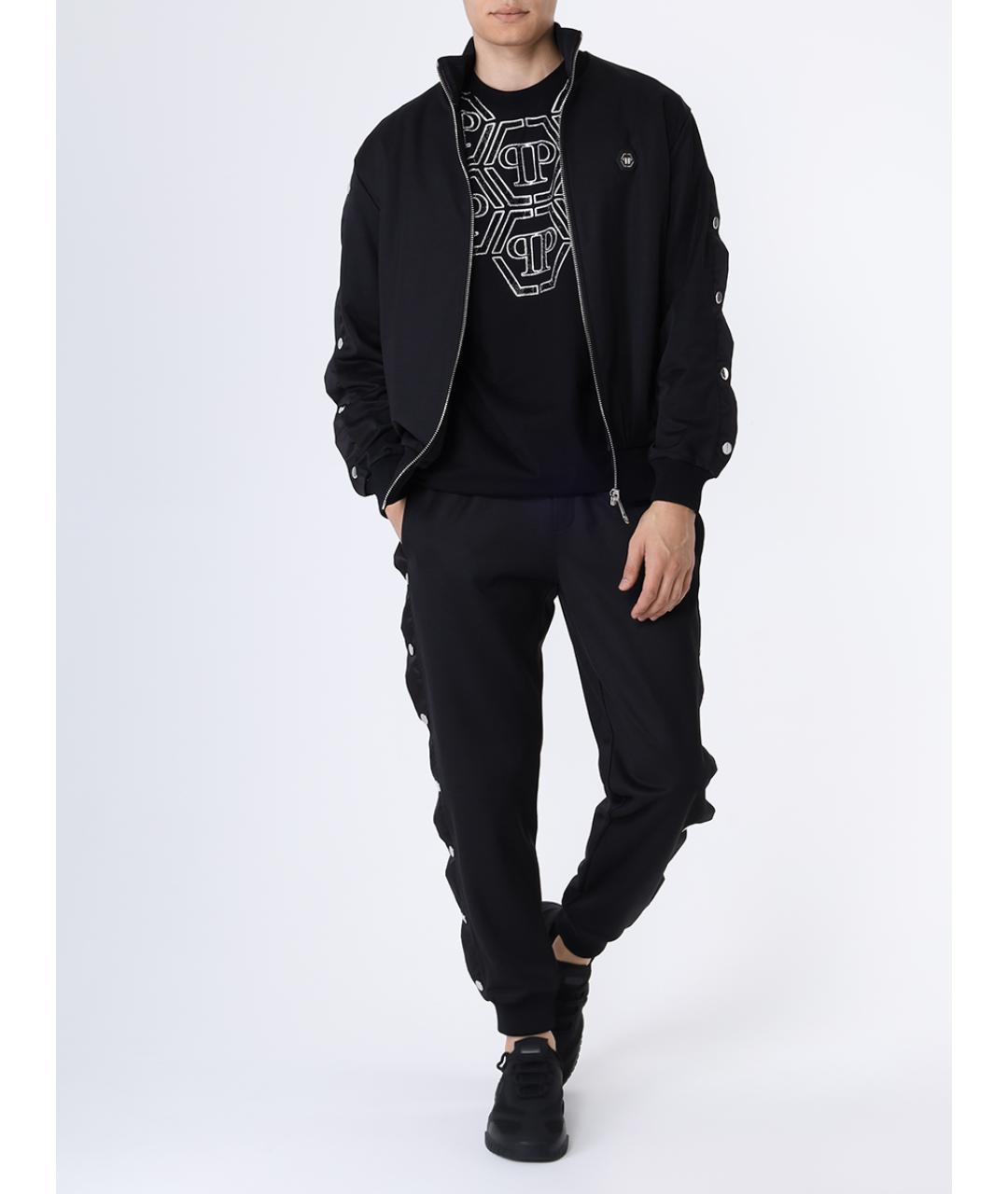 PHILIPP PLEIN Черный повседневный костюм, фото 2