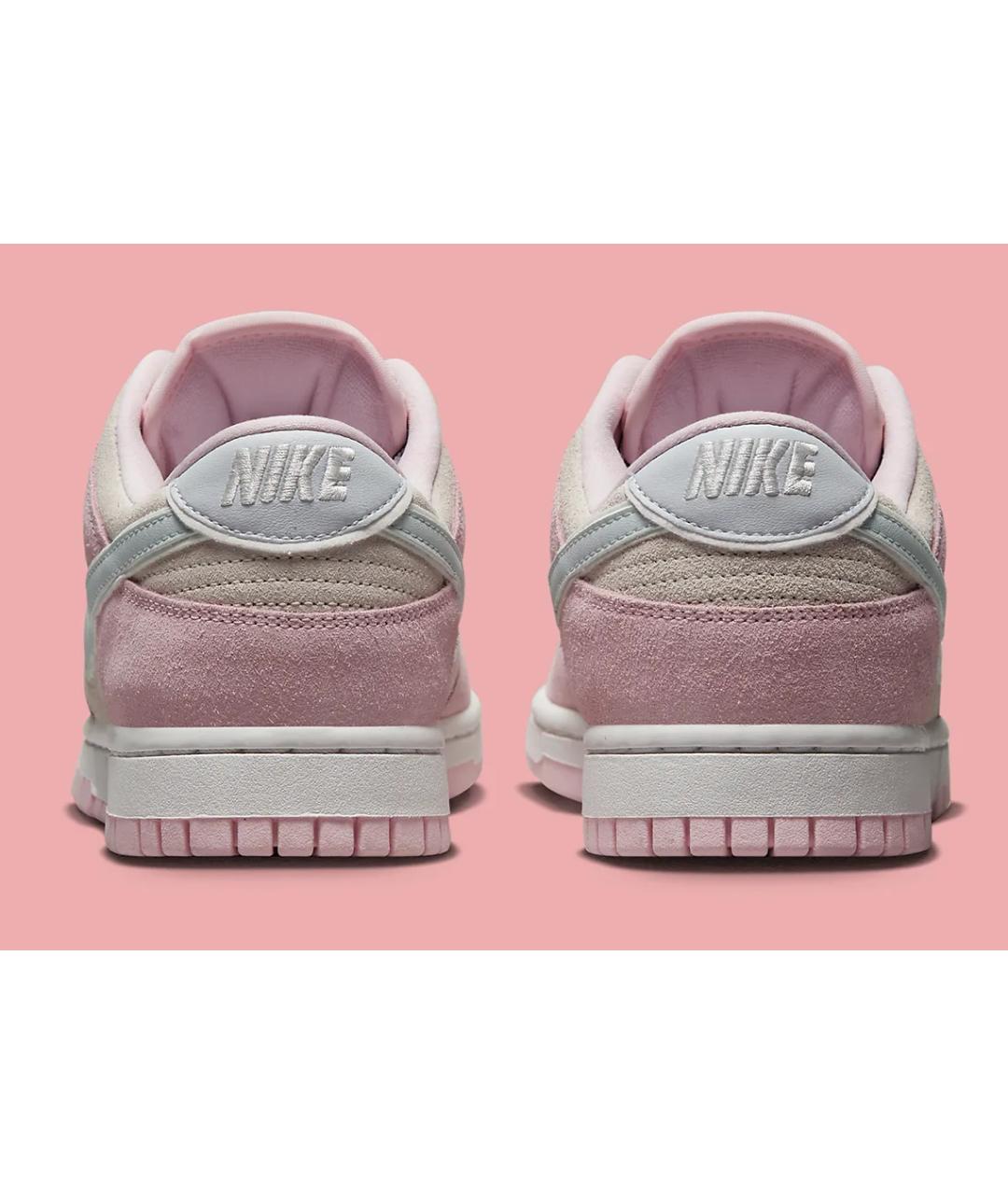 NIKE Розовые замшевые кроссовки, фото 4