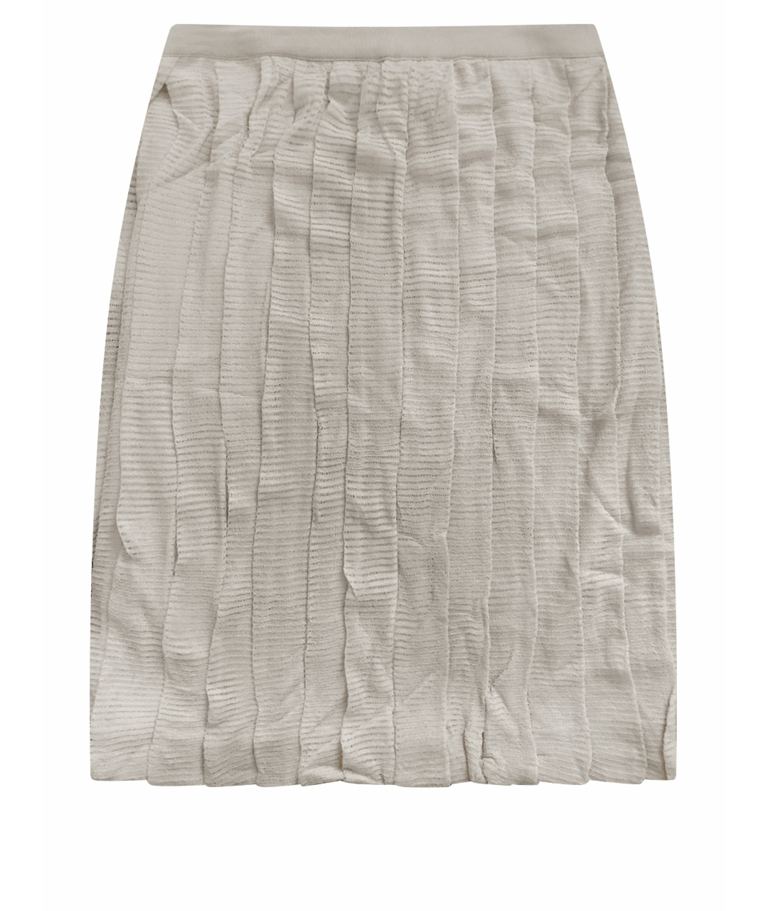 FENDI Бежевая юбка миди, фото 1