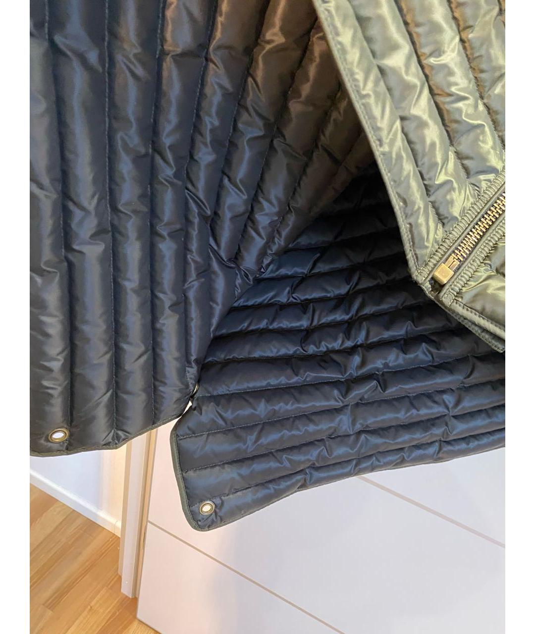 BURBERRY Хаки полиэстеровая куртка, фото 4