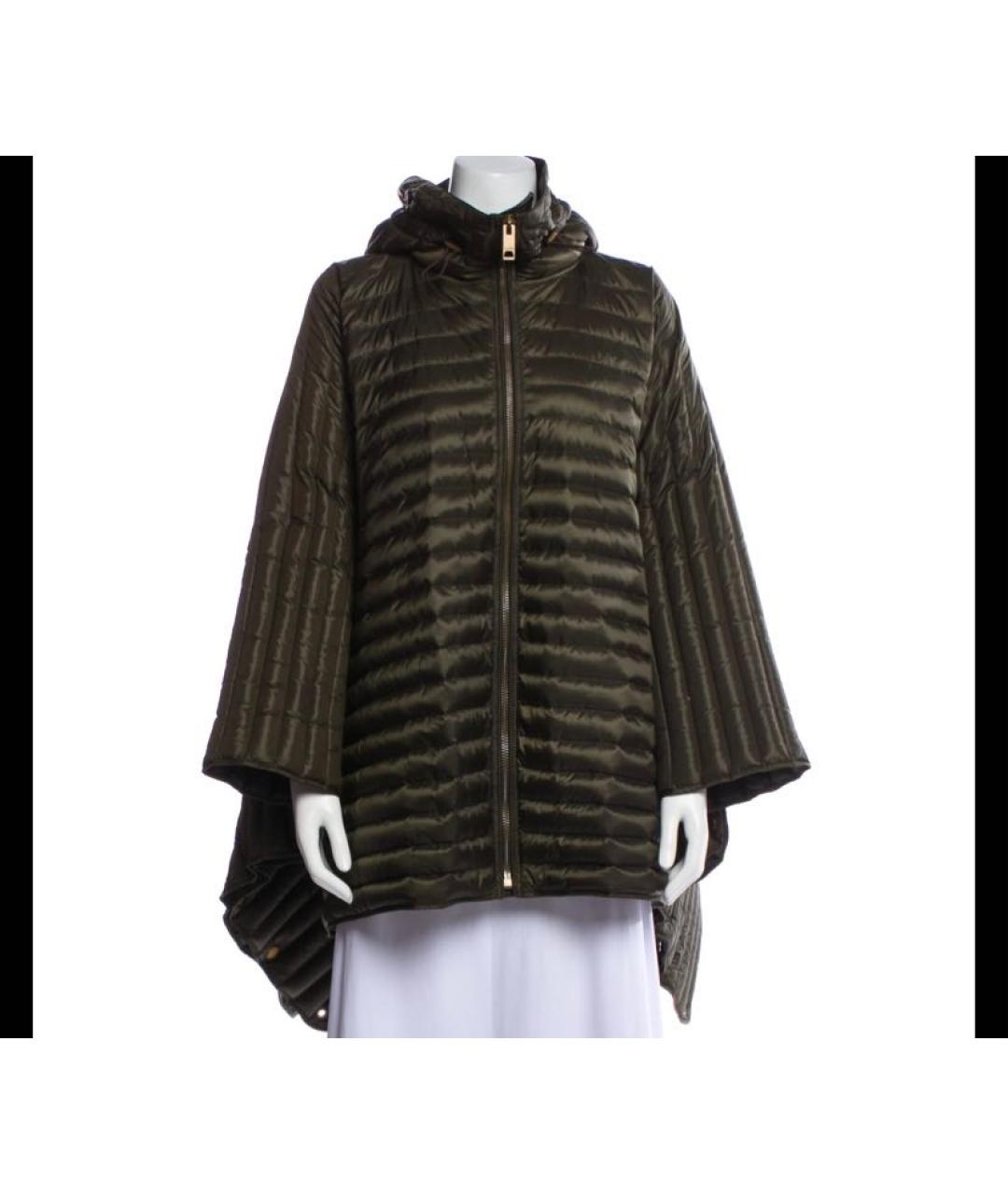 BURBERRY Хаки полиэстеровая куртка, фото 2