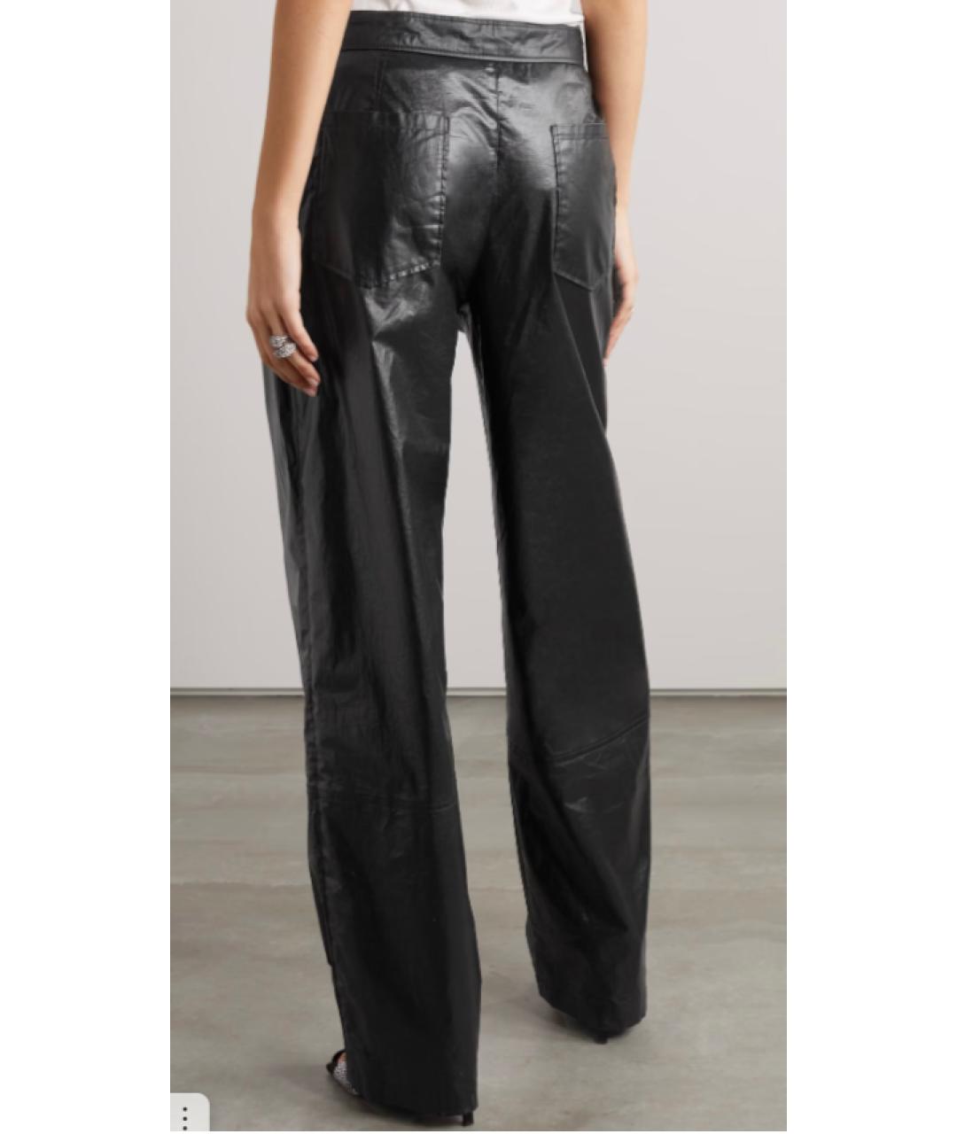 ISABEL MARANT Черные прямые брюки, фото 4