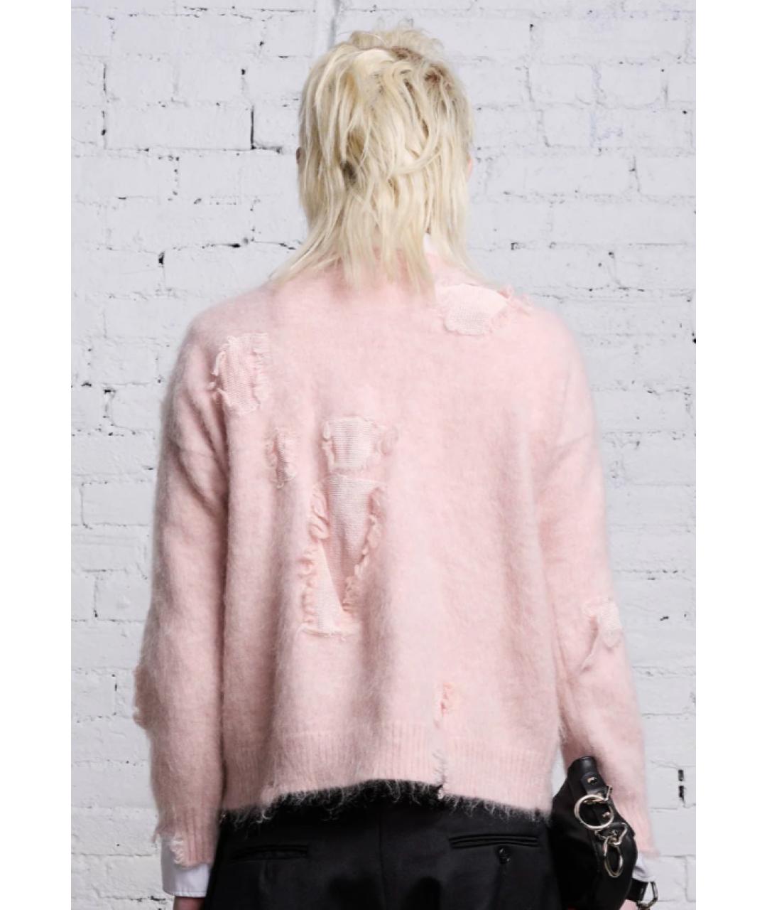 R13 Розовый шерстяной джемпер / свитер, фото 2