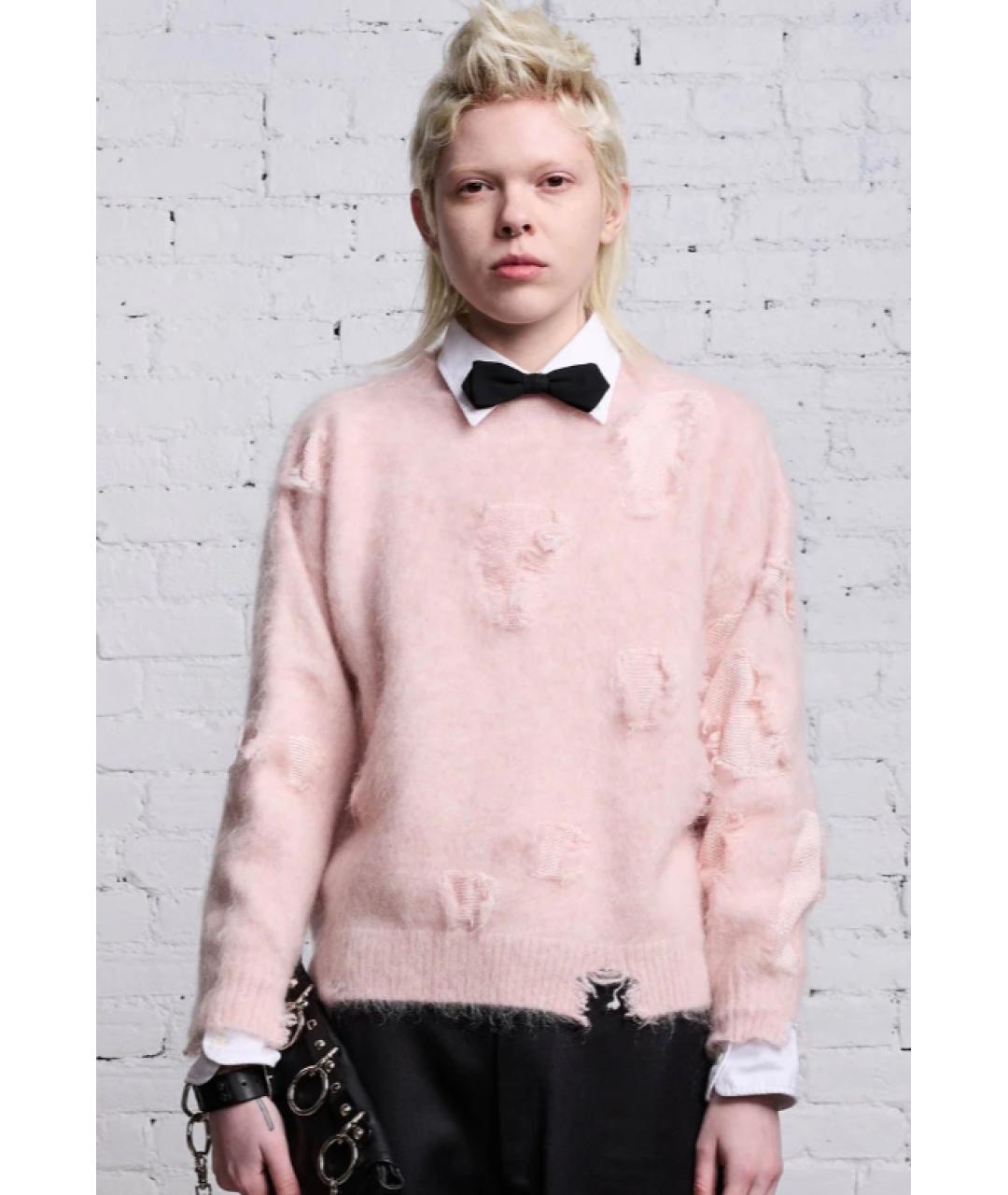 R13 Розовый шерстяной джемпер / свитер, фото 3