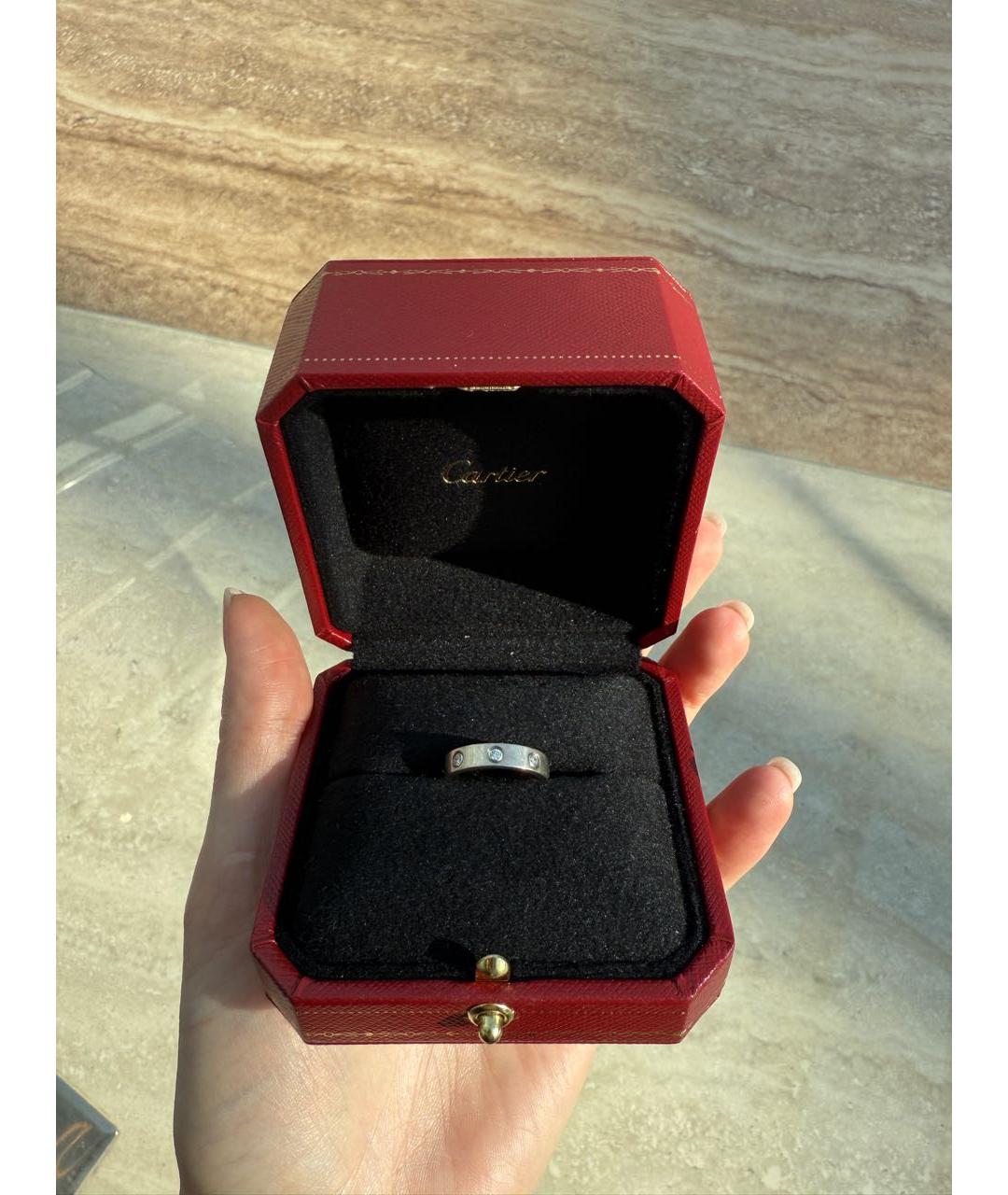 CARTIER Серебряное кольцо из белого золота, фото 7