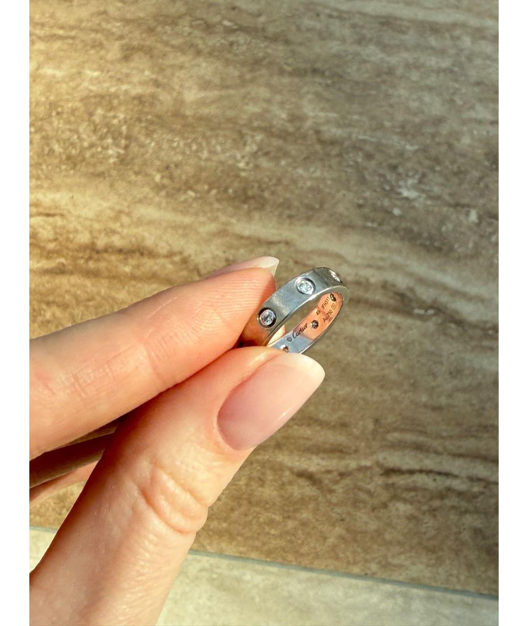 CARTIER Серебряное кольцо из белого золота, фото 6