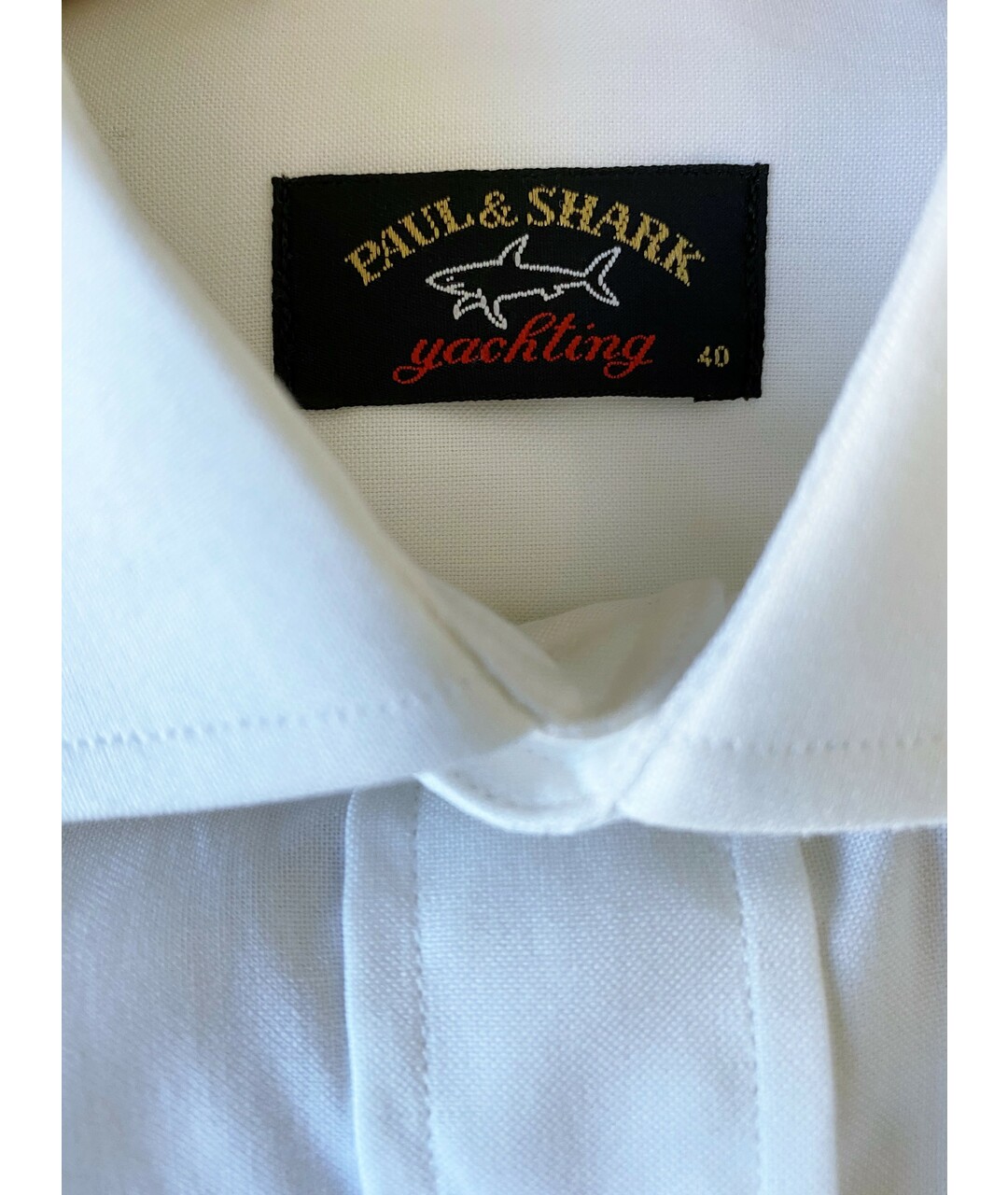 PAUL & SHARK Белая хлопковая классическая рубашка, фото 4