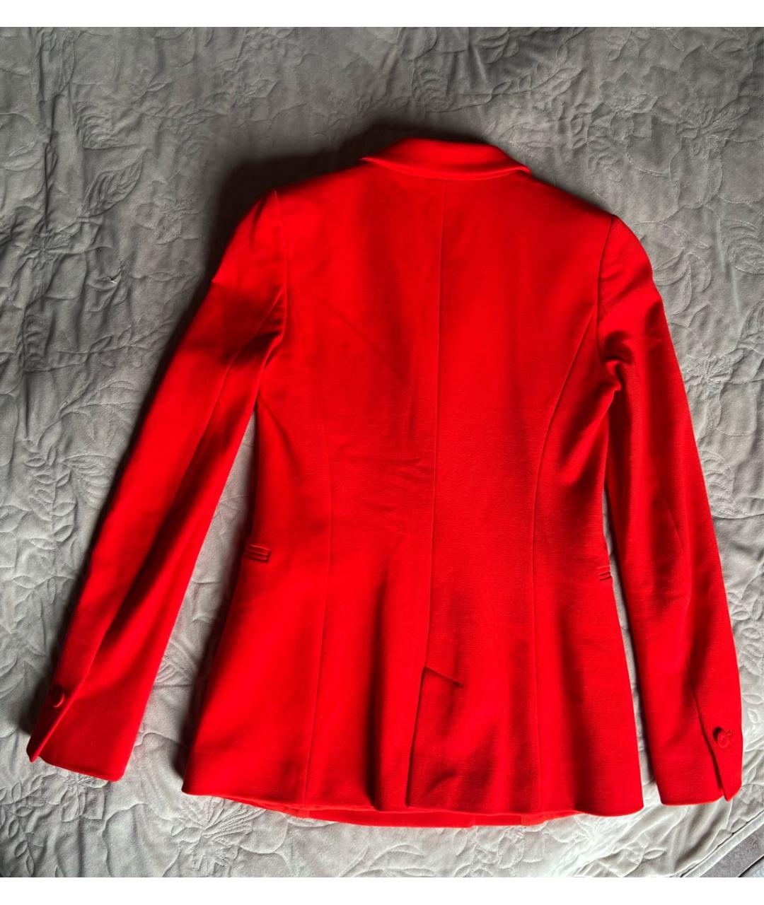EMILIO PUCCI Красный вискозный жакет/пиджак, фото 4