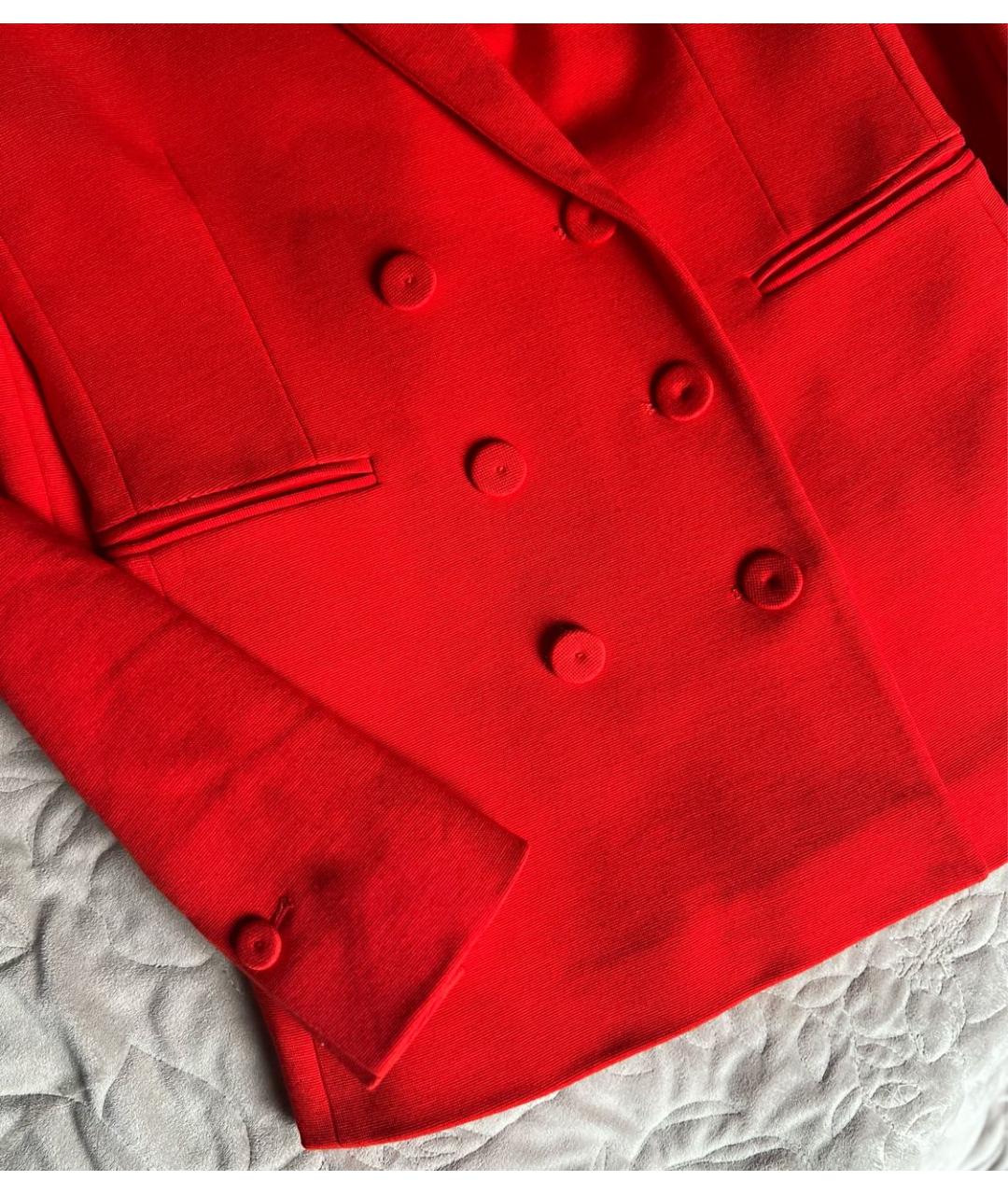 EMILIO PUCCI Красный вискозный жакет/пиджак, фото 2