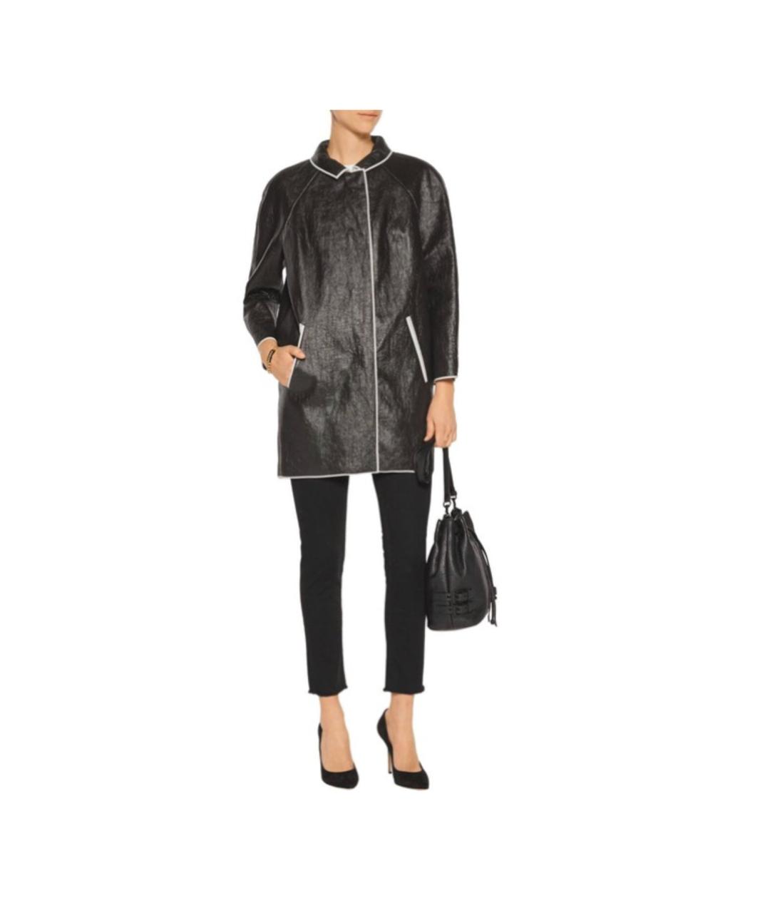 ISABEL MARANT Черное хлопковое пальто, фото 6