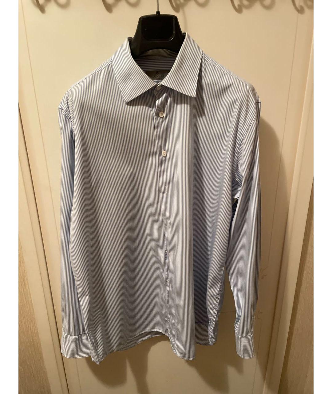 CANALI Хлопковая классическая рубашка, фото 5