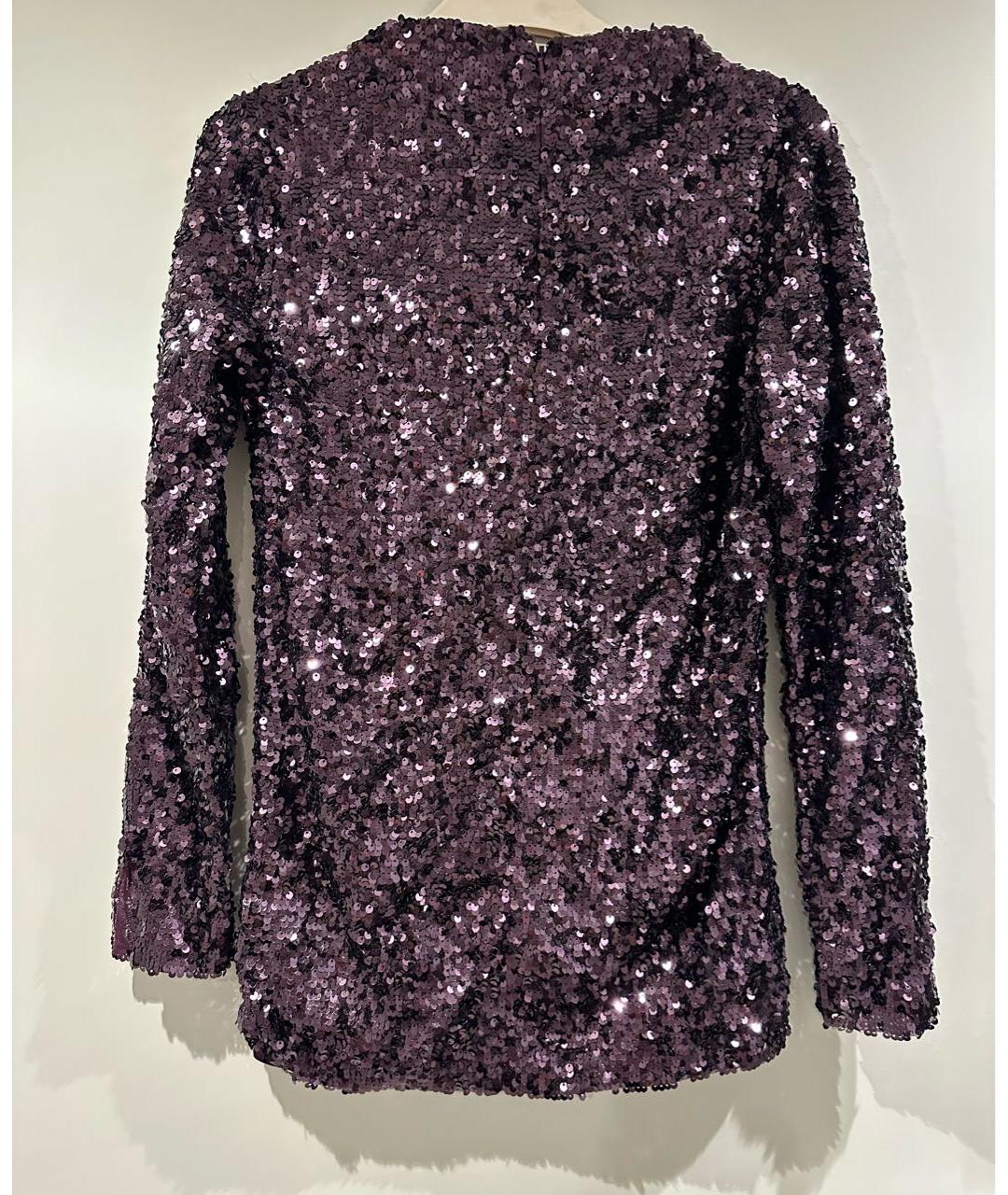 BY MALENE BIRGER Фиолетовый полиамидовый костюм с юбками, фото 3