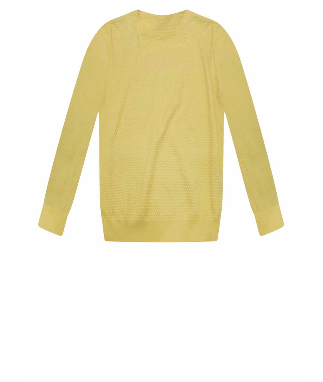 GRAN SASSO Желтый хлопковый джемпер / свитер, фото 1