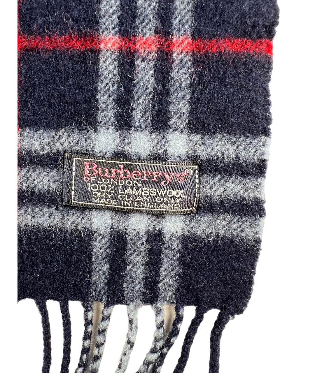 BURBERRY Мульти шерстяной шарф, фото 3