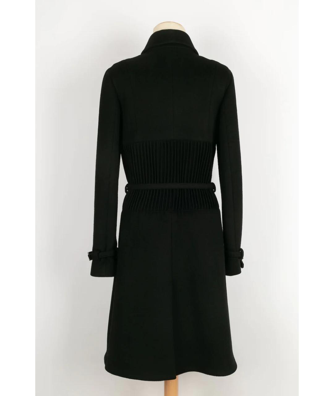 CHRISTIAN DIOR PRE-OWNED Черное кашемировое пальто, фото 2