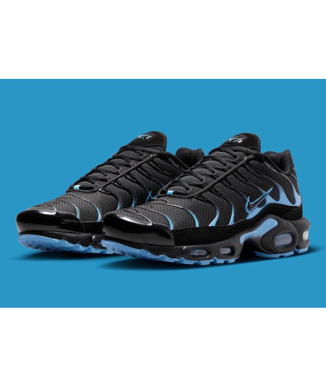 NIKE Голубые низкие кроссовки / кеды, фото 2