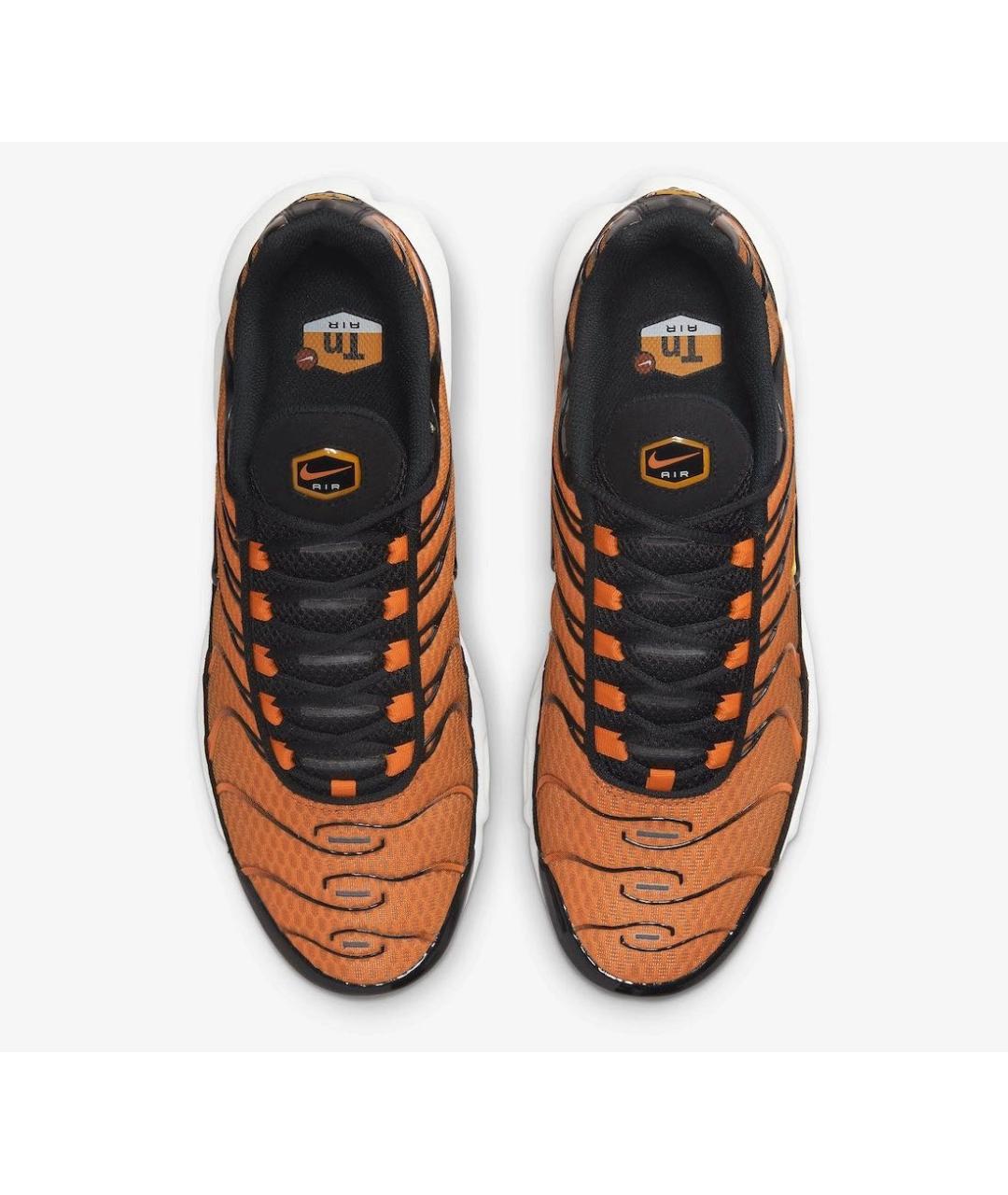 NIKE Оранжевое низкие кроссовки / кеды, фото 3