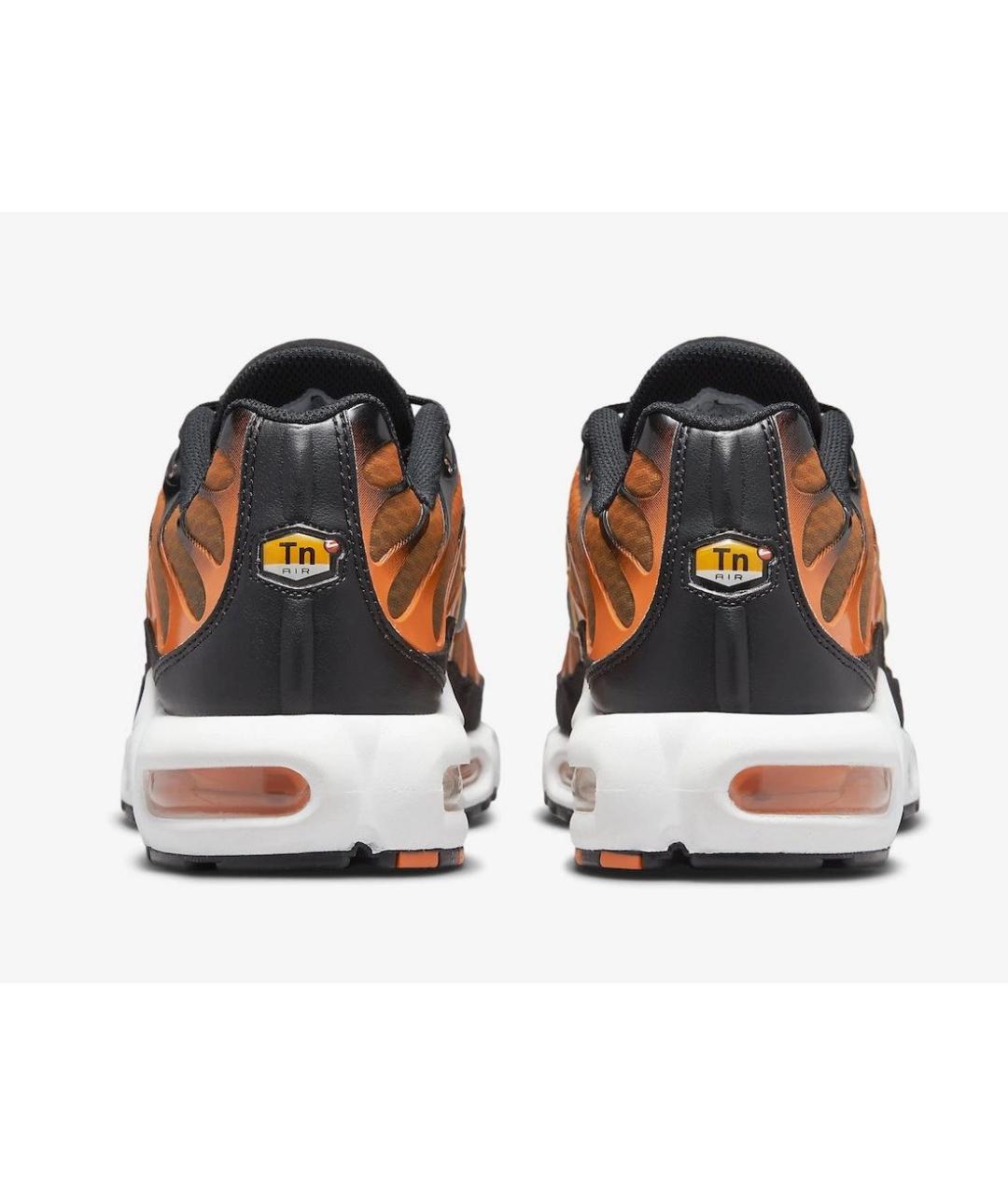 NIKE Оранжевое низкие кроссовки / кеды, фото 4