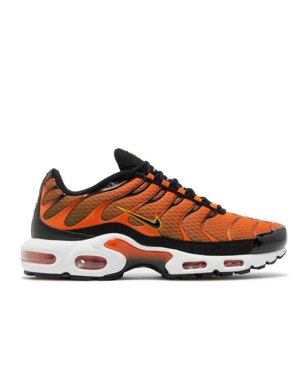 NIKE Оранжевое низкие кроссовки / кеды, фото 5