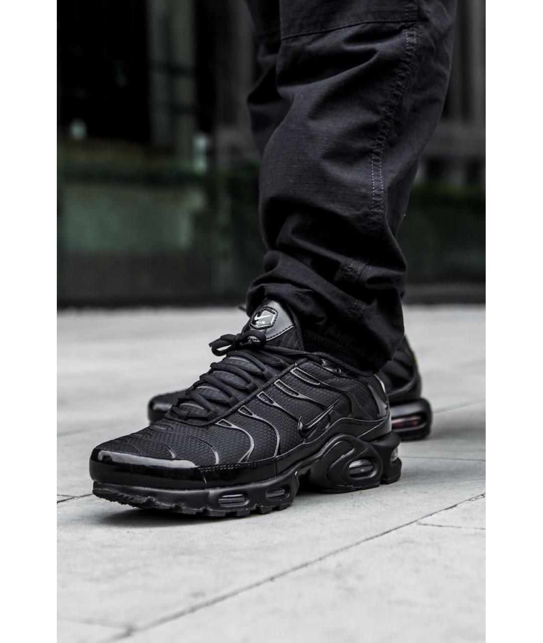 NIKE Черные низкие кроссовки / кеды, фото 5