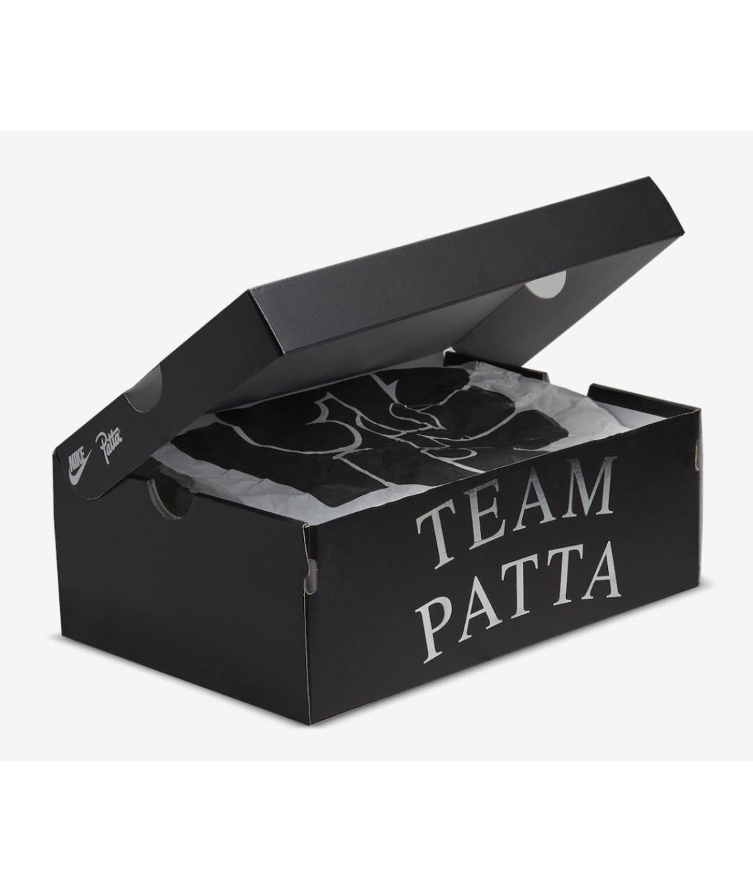 NIKE Оранжевое нубуковые низкие кроссовки / кеды, фото 2