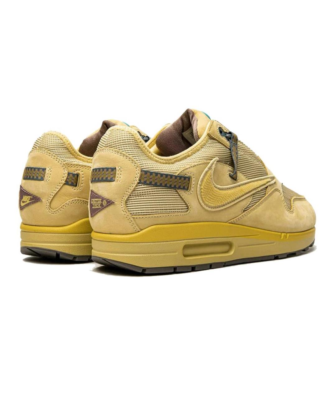 NIKE Желтые низкие кроссовки / кеды, фото 4