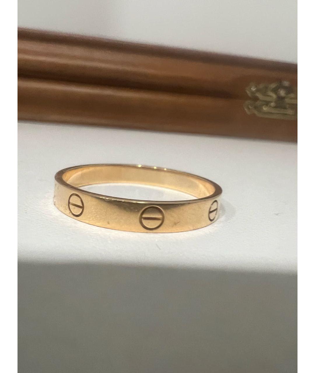 CARTIER Желтое кольцо из желтого золота, фото 2