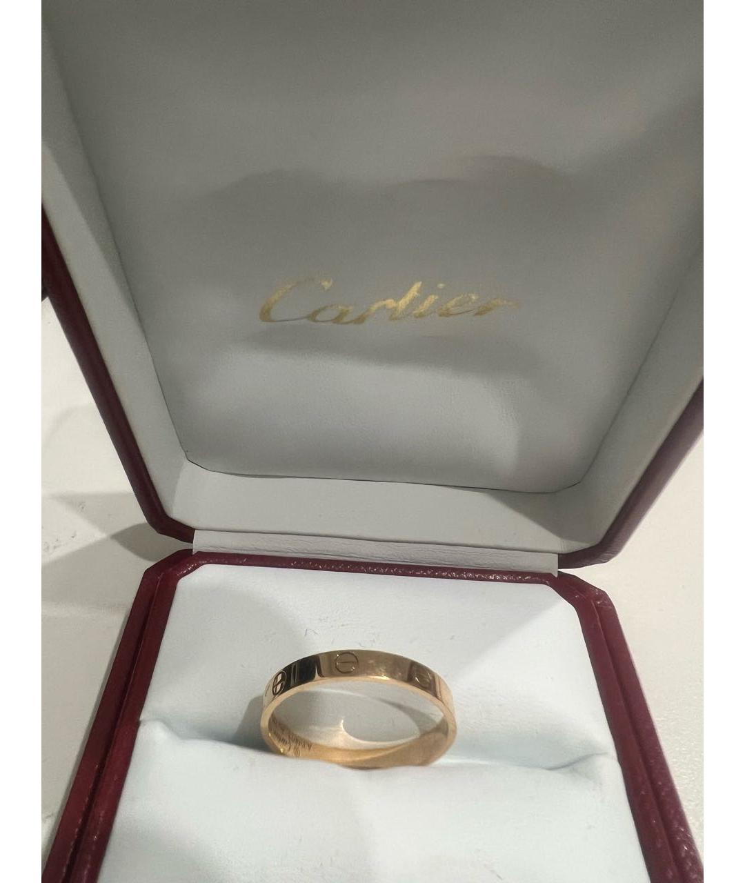 CARTIER Желтое кольцо из желтого золота, фото 3