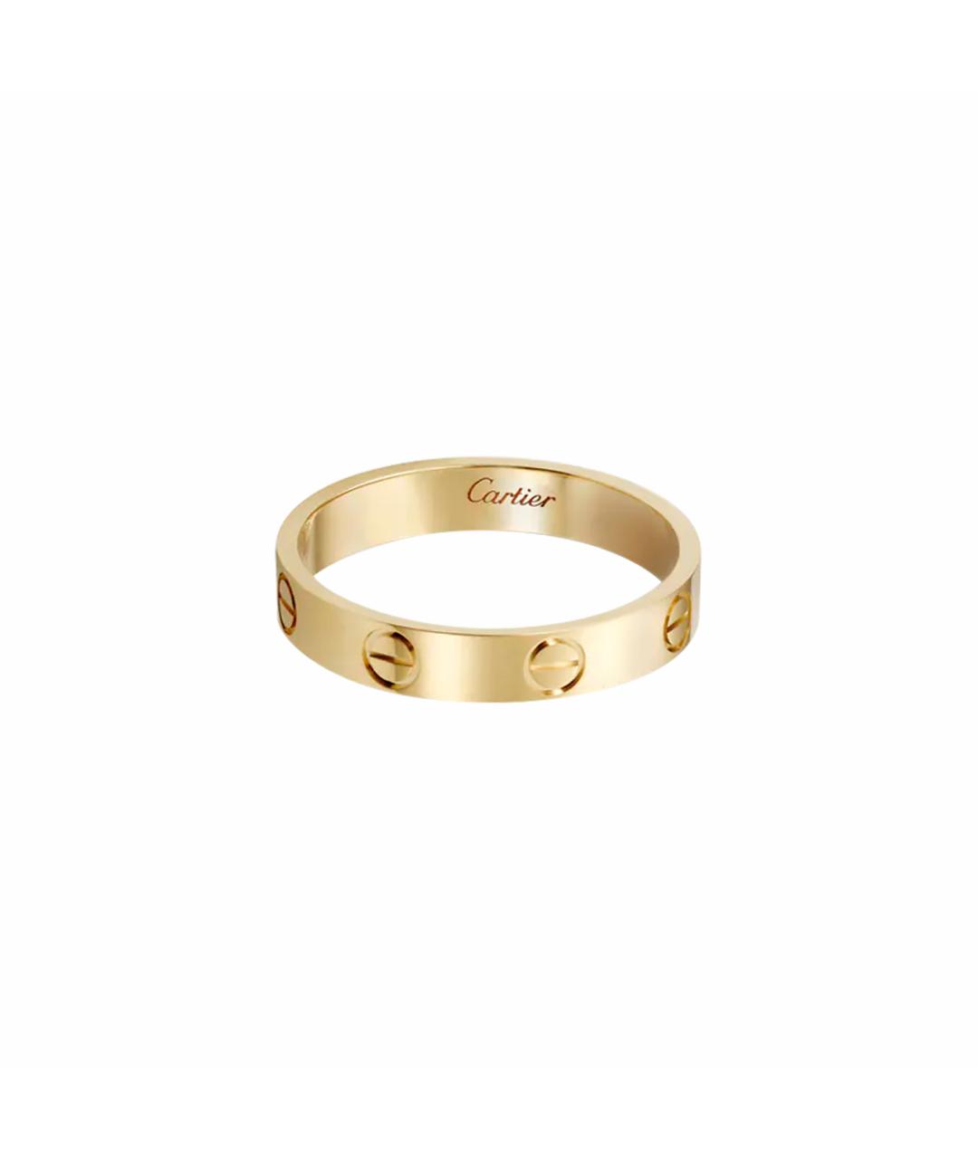 CARTIER Желтое кольцо из желтого золота, фото 1
