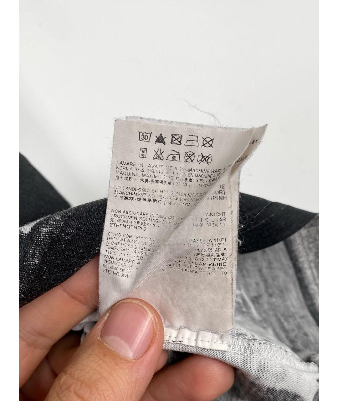 SAINT LAURENT Белая хлопковая футболка, фото 4