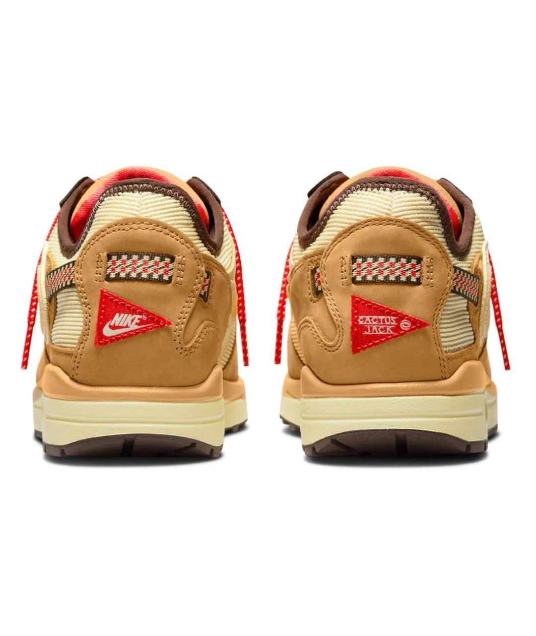 NIKE Горчичные высокие кроссовки / кеды, фото 4