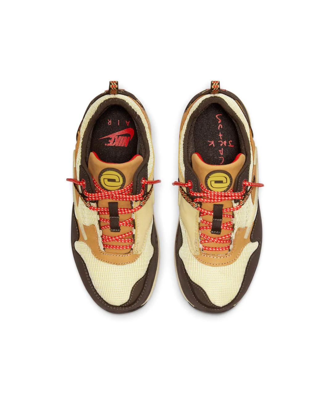NIKE Горчичные высокие кроссовки / кеды, фото 3