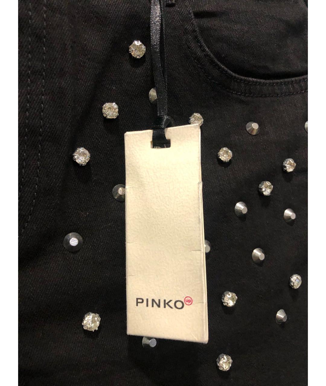 PINKO KIDS Черные хлопковые брюки и шорты, фото 3