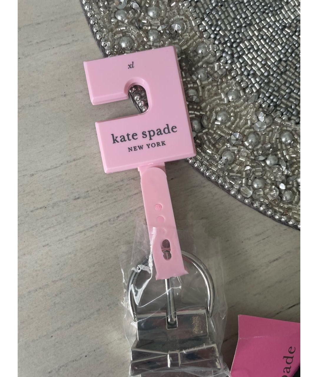 KATE SPADE Черный кожаный ремень, фото 4