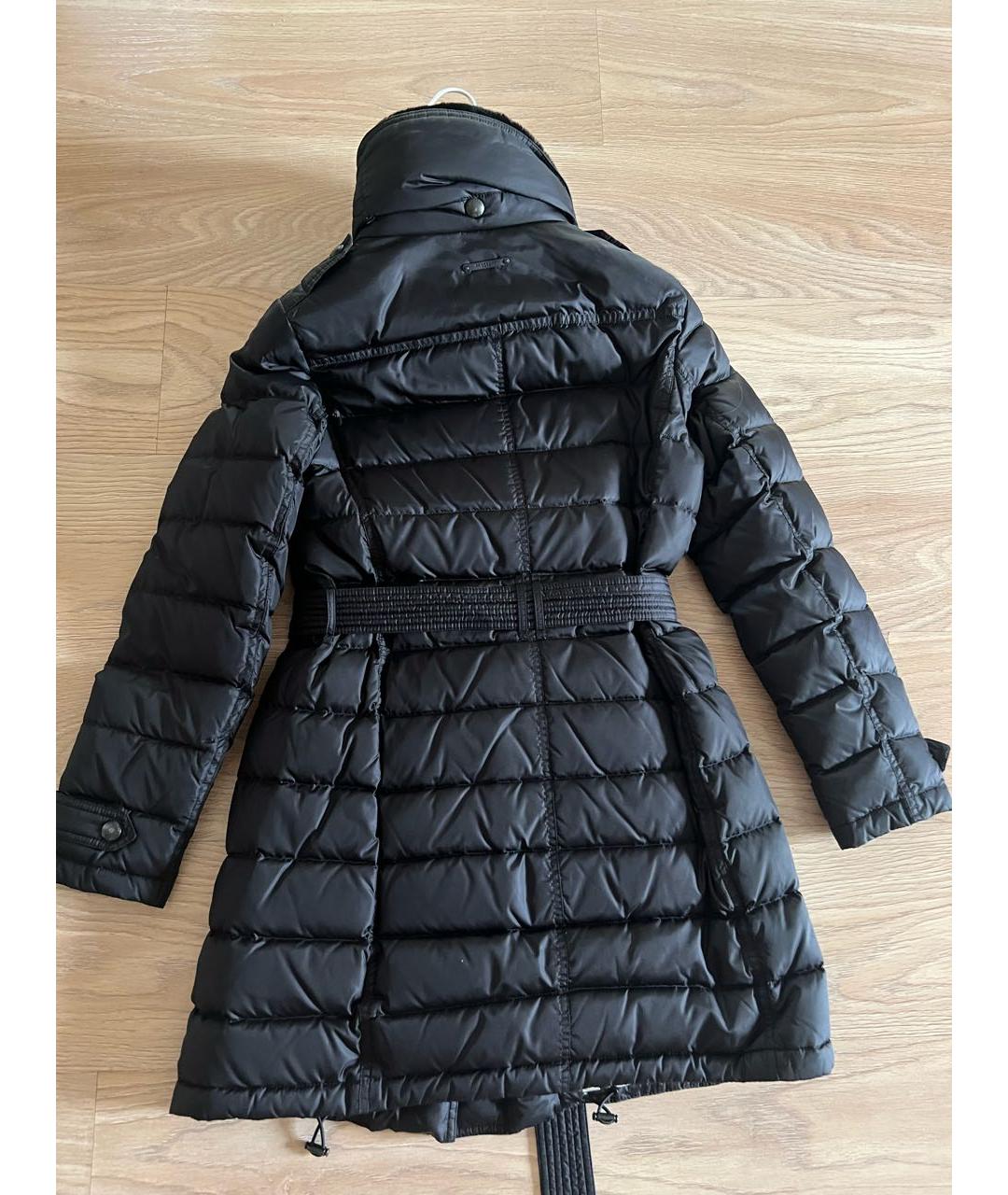 BURBERRY Черный пуховик, фото 2