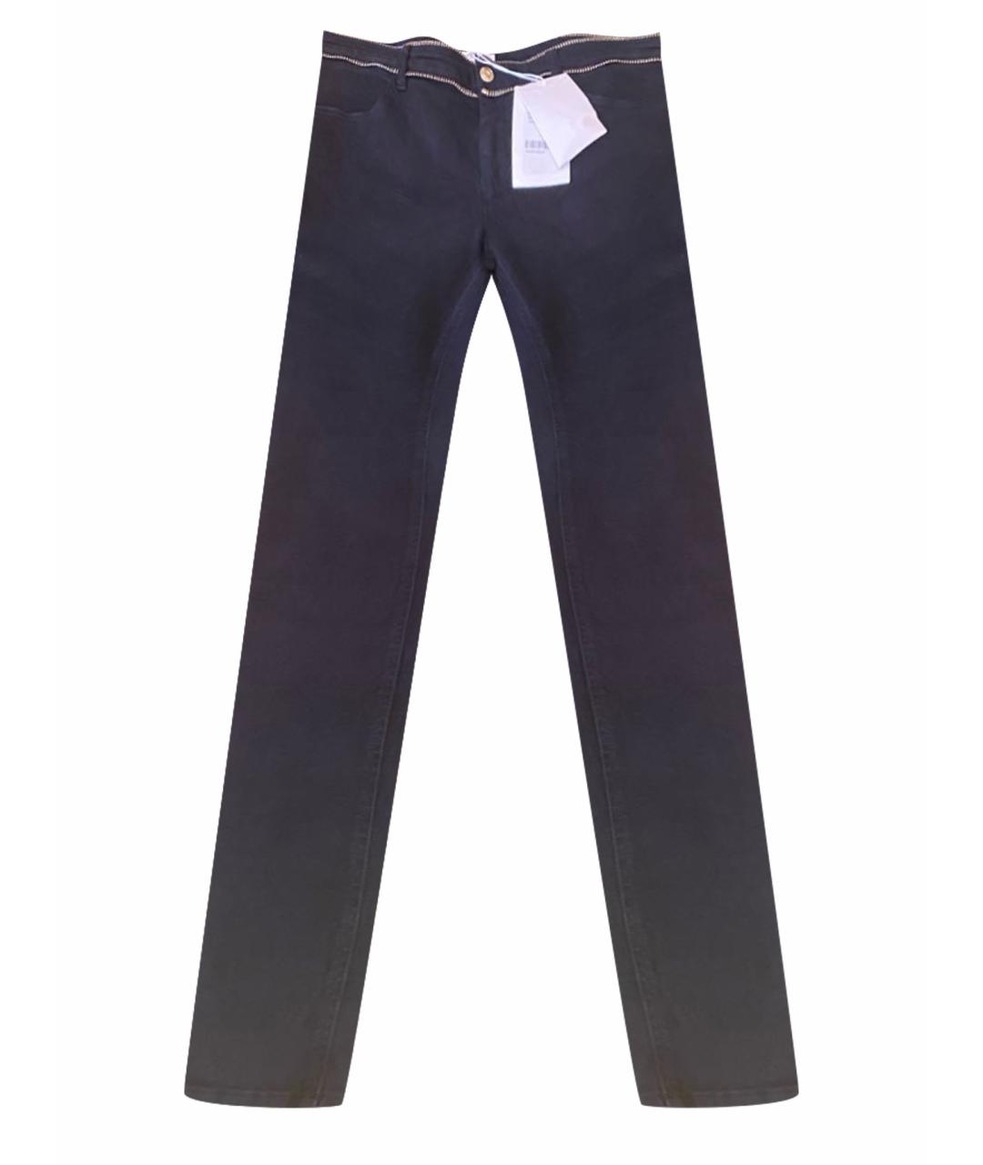 GIVENCHY Черные хлопко-эластановые джинсы слим, фото 1