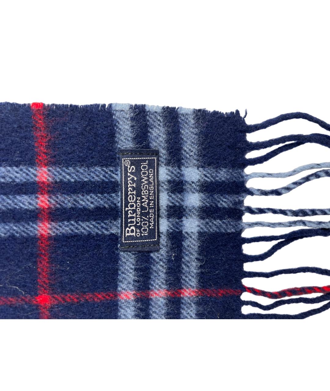BURBERRY Мульти шерстяной шарф, фото 2