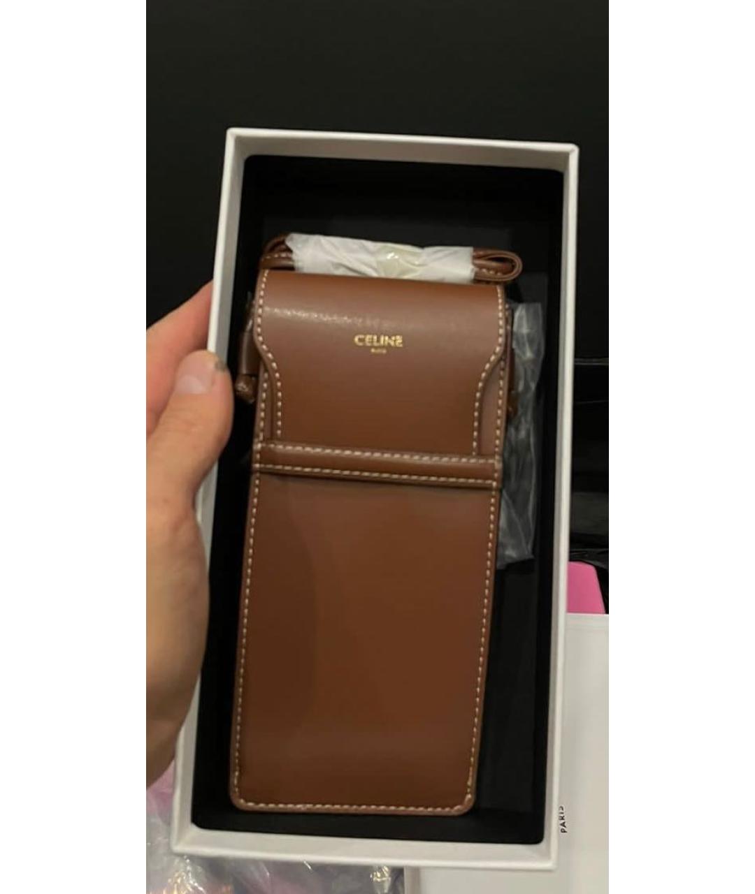 CELINE Золотые металлические солнцезащитные очки, фото 4
