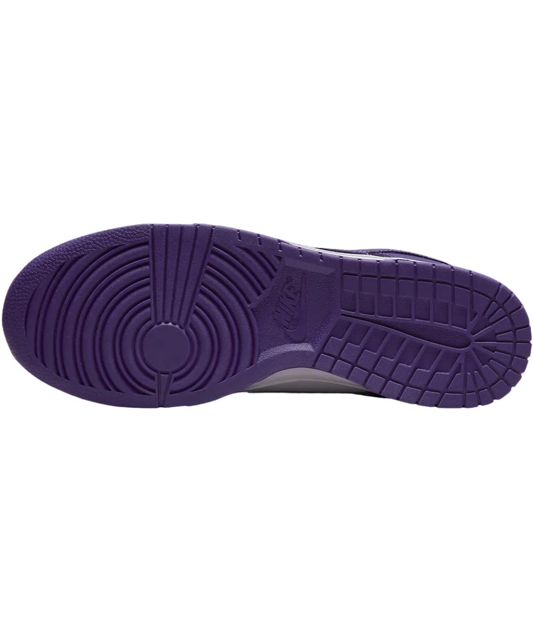 NIKE Фиолетовые кроссовки из искусственной кожи, фото 5
