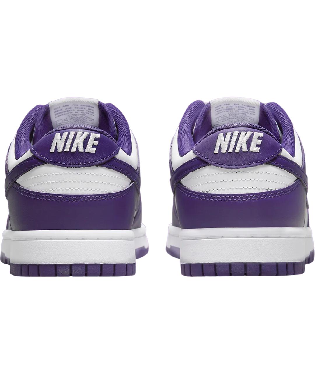 NIKE Фиолетовые кроссовки из искусственной кожи, фото 4