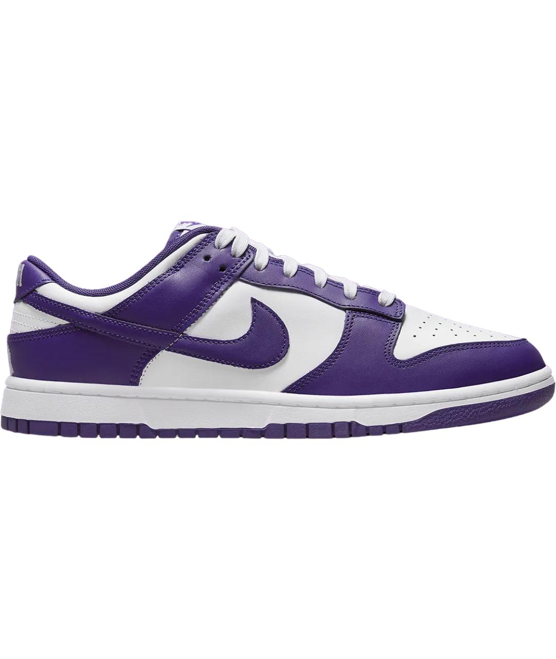 NIKE Фиолетовые кроссовки из искусственной кожи, фото 1