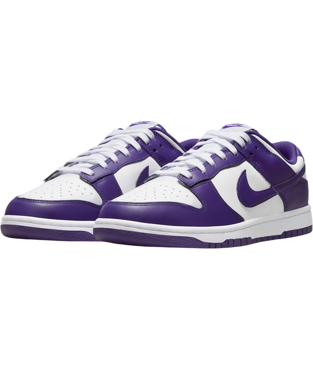 NIKE Фиолетовые кроссовки из искусственной кожи, фото 2