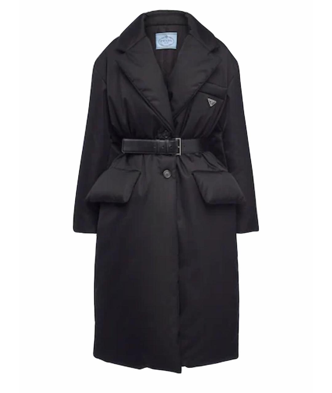 PRADA Черный пуховик, фото 1