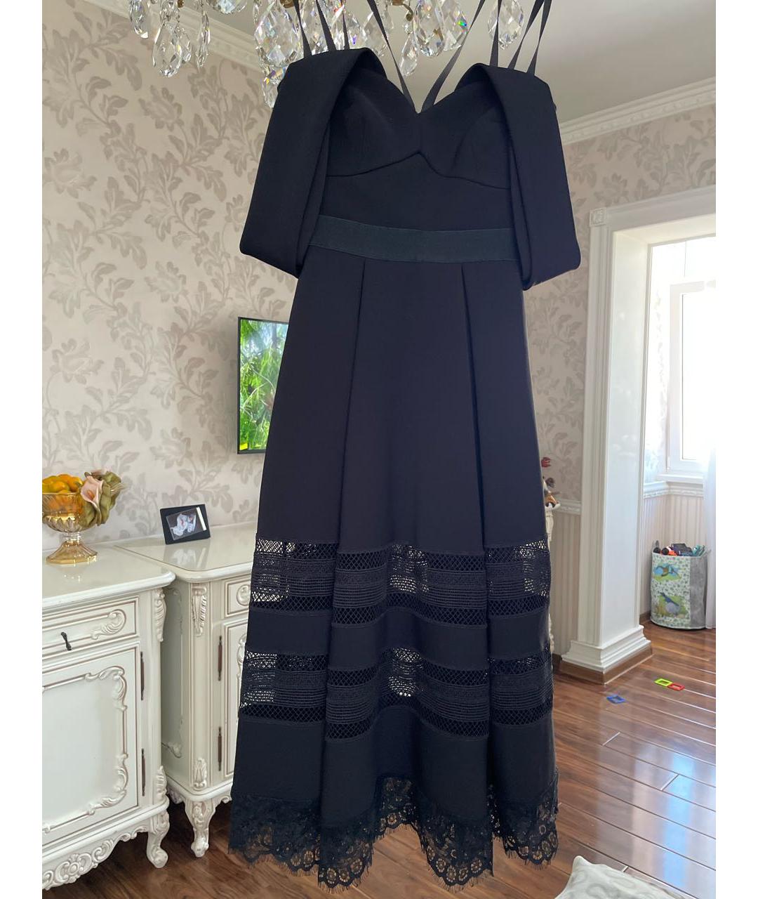 SELF-PORTRAIT Черное платье, фото 6