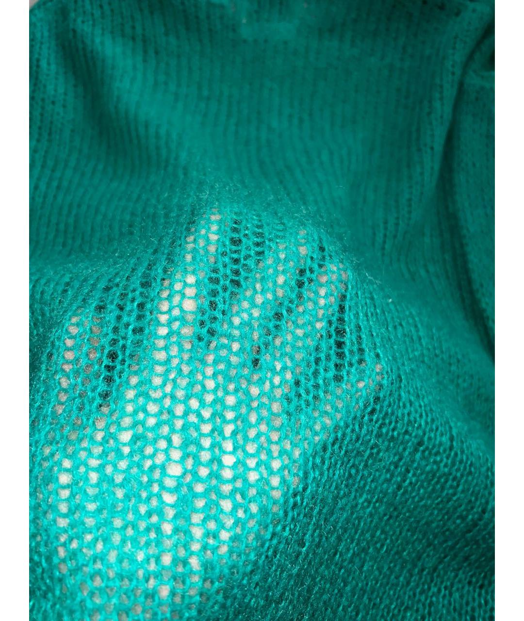 FORTE FORTE Зеленый шерстяной джемпер / свитер, фото 5