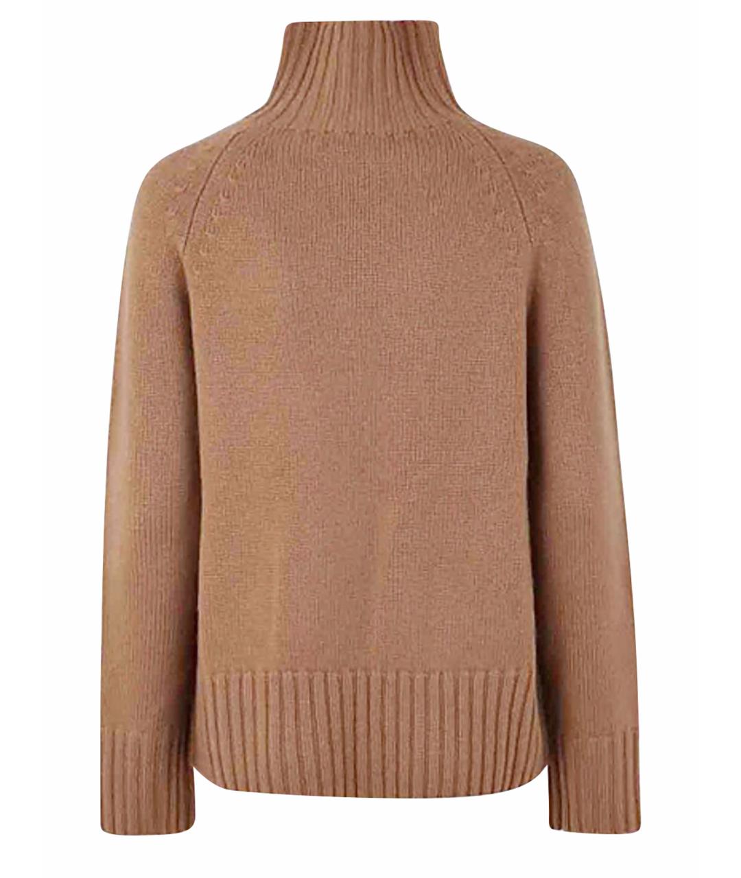'S MAX MARA Коричневый шерстяной джемпер / свитер, фото 1